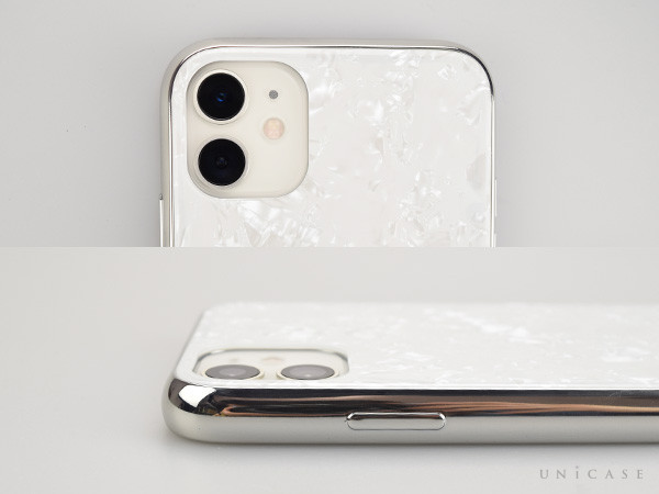 【iPhone11 ケース】Glass Shell Case for iPhone11 (white)装着レビュー カメラ