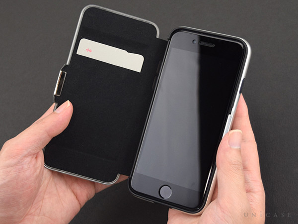 iPhone SE2 手帳 内側 カードポケット