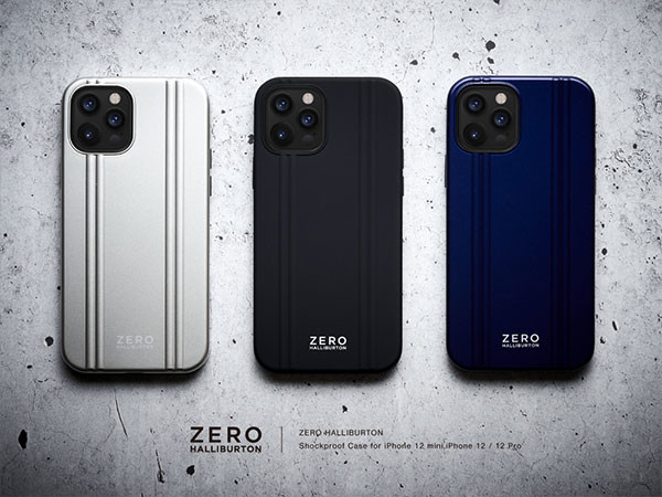 ZERO HALLIBURTON Hybrid Shockproof Case for iPhone12/12 Pro, iPhone12 mini