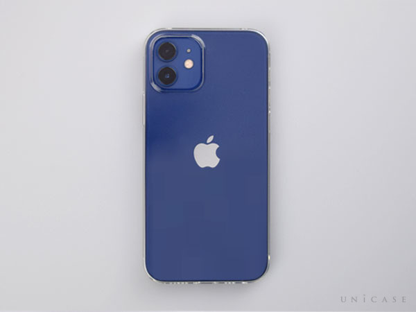 【iPhone12/12 Pro ケース】Air Jacket (Clear) 装着 正面