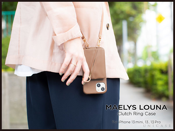【Apple最新端末対応】「MAELYS LOUNA」からおしゃれなデザインと高機能なiPhoneケース “Clutch Ring Case”の予約販売開始～ミラーやスタンドなど女性のほしい機能が詰め込まれた人気商品～