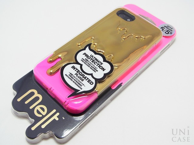 【iPhone5s/5 ケース】Melt Hot Goldのパッケージ