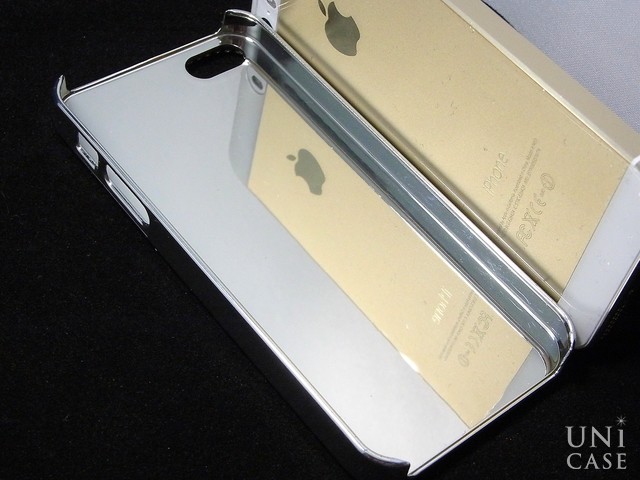 【iPhone5s/5 ケース】フルペーストデコケース Labyrinth Mirror SILVERの内側