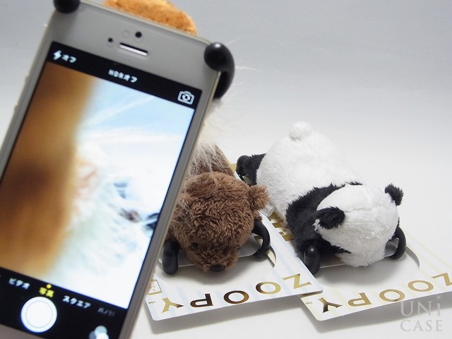 【iPhoneSE(第1世代)/5s/5c/5 ケース】ZOOPY (ウマ)のカメラ使用時注意
