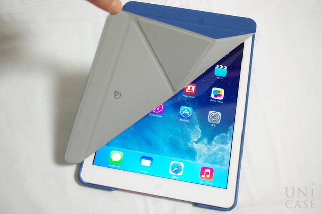 iPad Air専用のスリムな“ORIGAMI”ケース：Paradox Texture Flexi-folding folio case