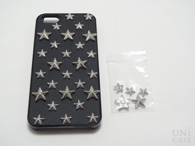 【iPhone5s/5 ケース】スタッズレザーケース Assert Star BLACKの付属品