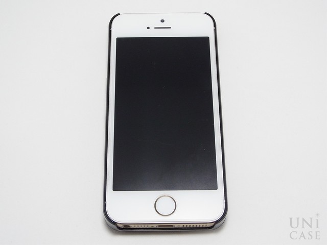 【iPhone5s/5 ケース】スタッズレザーケース Assert Star BLACKのワンポイント