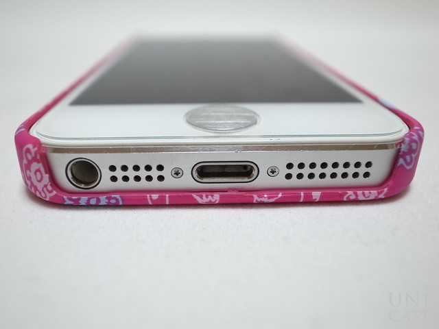 【iPhoneSE(第1世代)/5s/5 ケース】iPhone Case MORITUMO PK Sのコネクタ部分