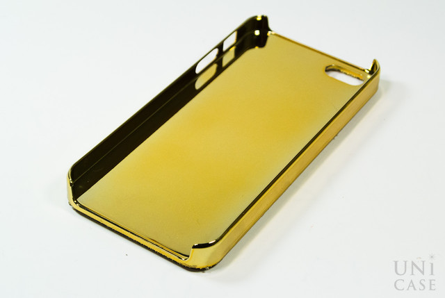 【iPhone5s/5 ケース】フルペーストデコレーションケース Labyrinth Mirror GOLDの内側