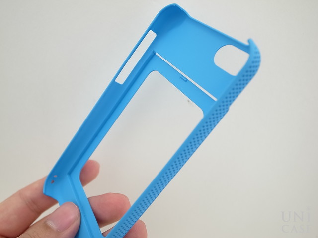 【iPhone5c ケース】Bluevision OsaifuSlim for iPhone 5c Blueの素材