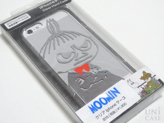 【iPhone5s/5 ケース】ムーミン Clear Hard Case(ミイ/アップ)のパッケージ