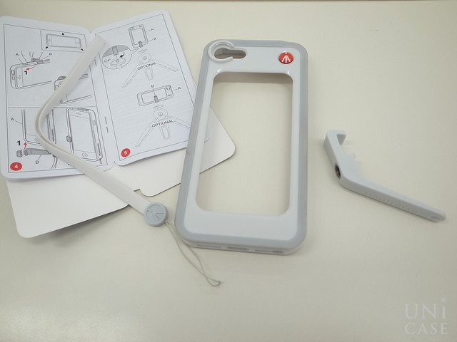 【iPhone5s/5 ケース】KLYP+ バンパー ホワイトの付属品