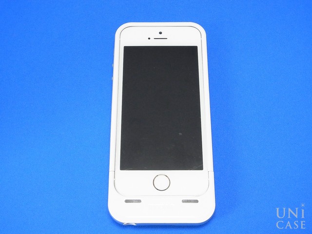 【iPhoneSE(第1世代)/5s/5 ケース】space pack ストレージ内蔵バッテリーケース (16GB/ホワイト)の厚み
