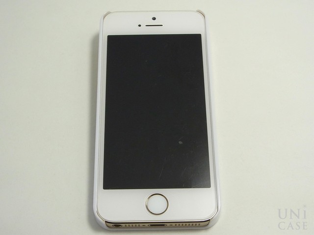 【iPhoneSE(第1世代)/5s/5 ケース】iPhoneケース SC-128-WH ホワイトの一体感