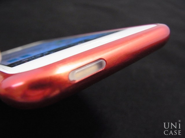 【iPhoneSE(第1世代)/5s/5 ケース】Duralumin Bumper (Red×Gold)の操作性