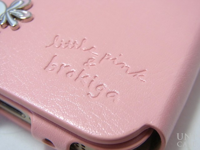 【iPhoneSE(第1世代)/5s/5c/5 ケース】Little Pink ＆ Brokiga Case (ピンク)のロゴ
