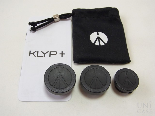 KLYP+バンパー専用レンズ3枚セットの付属品