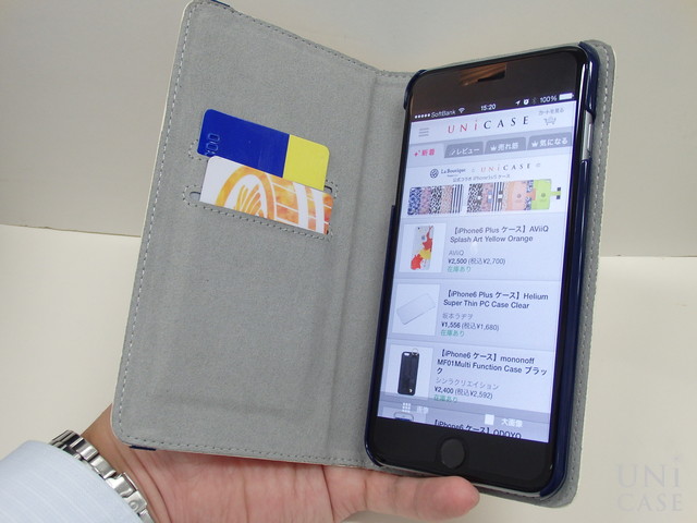 オシャレにハードにiPhone6 Plusを守るかわいい手帳型ケース：カジュアルケース