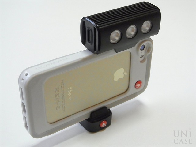 【iPhone5s/5】KLYP+バンパー専用SMT LED/三脚アタッチメントの安定