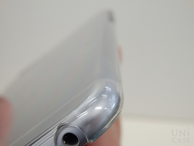 【iPhone6s Plus/6 Plus ケース】エアージャケットセット (クリア)のラウンド形状