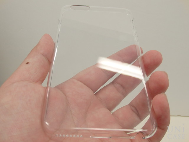 【iPhone6s Plus/6 Plus ケース】エアージャケットセット (クリア)の透明度