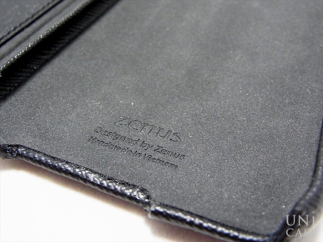 【iPhone6s/6 ケース】Minimal Diary (ブラック)の装着部分