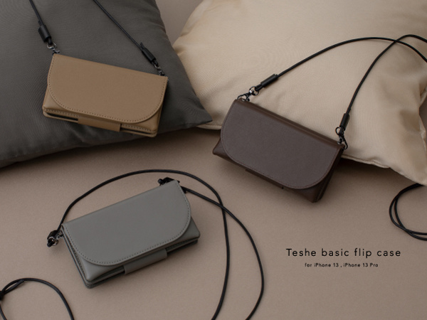 Teshe basic flip case  for iPhone13 mini, 13, 13 Pro