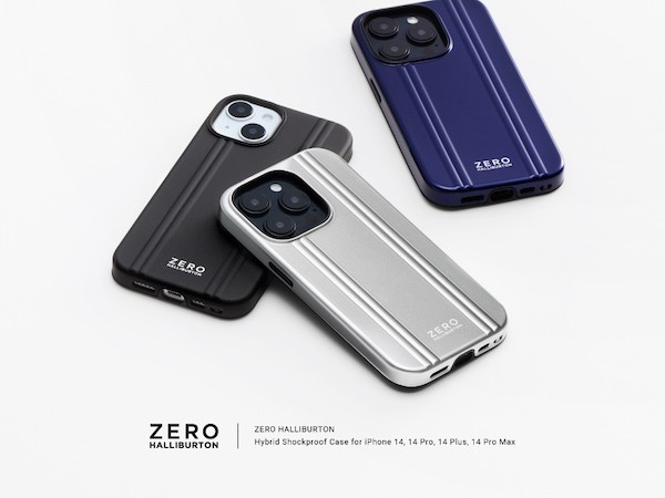 ZERO HALLIBURTON Hybrid Shockproof case for iPhone14, 14Pro, 14 Plus, 14 Pro Max