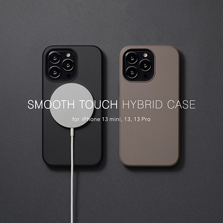 Smooth Touch Hybrid Case for iPhone13 mini, 13, 13 Pro