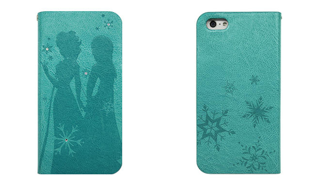 【限定】【iPhone5s/5 ケース】ディズニーキャラクター ウォレットケース <br />for iPhone 5s/5 アナと雪の女王 image
