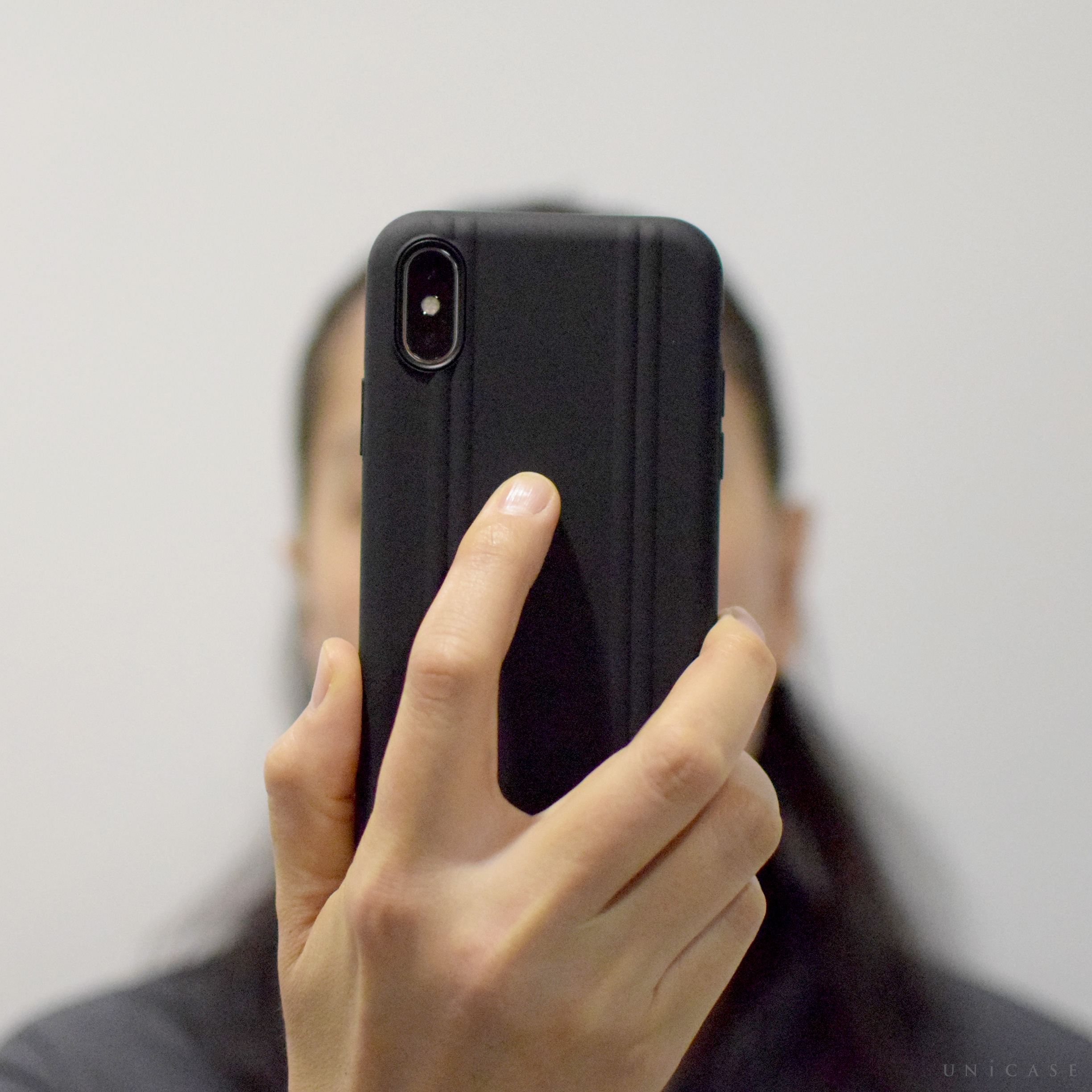 【iPhoneX ケース】ZERO HALLIBURTON Shockproof case for iPhone X マットブラック 詳細画像02