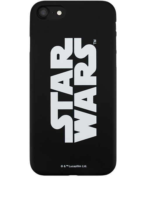 【iPhone7 ケース】STAR WARS / MATTE BLACK HARD CASE for iPhone7(LOGO)