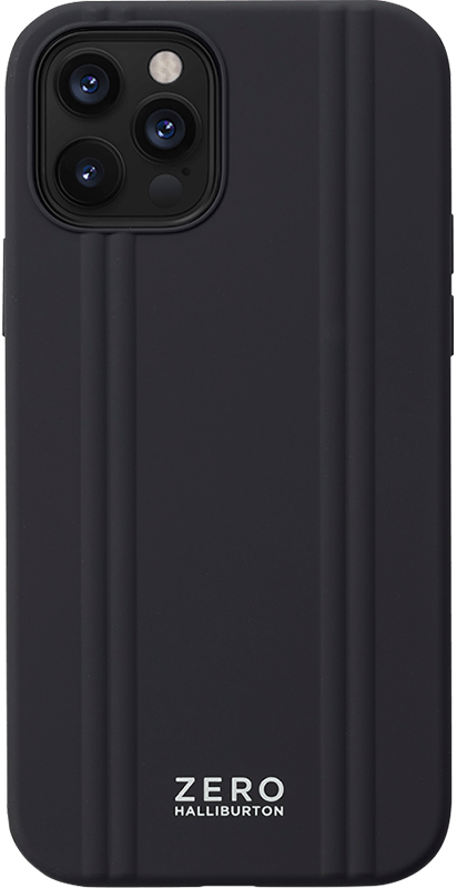 ゼロハリバートン Hybrid Shockproof Case for iPhoneXのカラー マットブラック