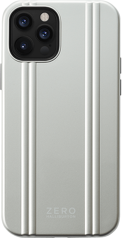 ゼロハリバートン Hybrid Shockproof Case for iPhoneXのカラー シルバー