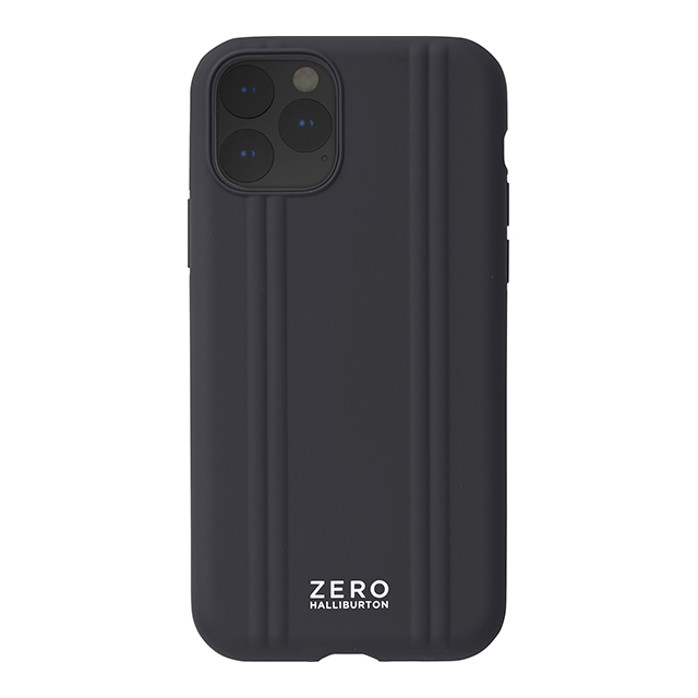 【iPhone 11 Pro ケース】ZERO HALLIBURTON Shockproof case for iPhone 11 Pro(MATTE BLACK)