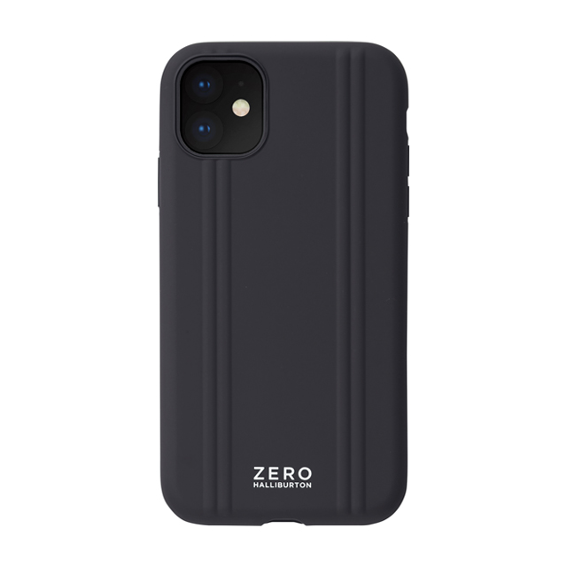 【iPhone 11 ケース】ZERO HALLIBURTON Shockproof case for iPhone 11(MATTE BLACK)