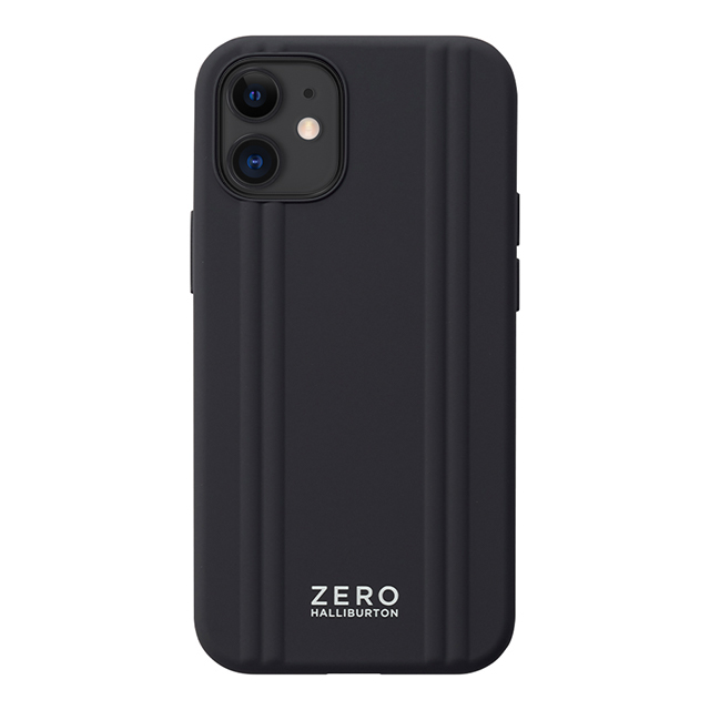 【iPhone 12 mini ケース】ZERO HALLIBURTON Hybrid Shockproof Case for 2020 New iPhone 5.4inch (Black)