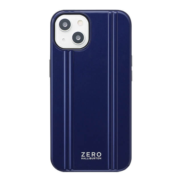 【iPhone 13 ケース】ZERO HALLIBURTON Hybrid Shockproof Case for iPhone 13 (Blue)