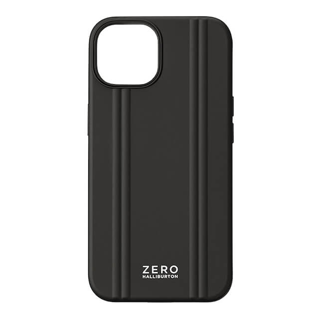 【iPhone14 ケース】ZERO HALLIBURTON Hybrid Shockproof Case(Black)