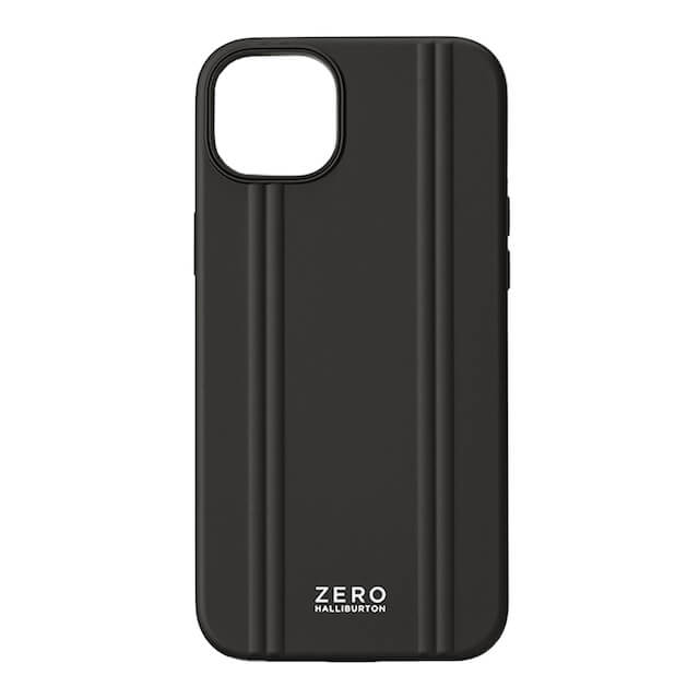 【iPhone14 Plus ケース】ZERO HALLIBURTON Hybrid Shockproof Case(Black)