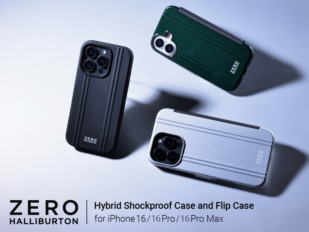 ZERO HALLIBURTON Hybrid Shockproof case for iPhone15, 15Plus, 15Pro, 15ProMax