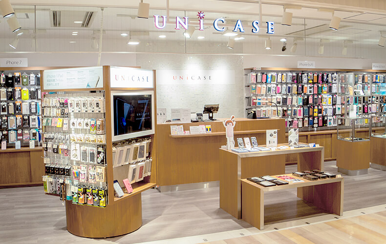 Unicase アミュエスト博多 Iphoneケース アクセサリ販売 保護フィルム貼りも承ります