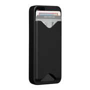iPhone 4S/4 兼用 カードホルダー付ハードケース ID Case マット・ブラック