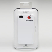 AppBankオリジナル エアージャケットセット for iPhone 4 (ホワイト)