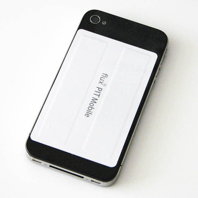 PIT-Mobile 干渉エラー防止シール ICカード収納型 iPhone ケース対応 「ピット・モバイル」/ホワイト サブ画像