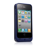 【iPhone4専用】PowerGuard Battery Case with Card Stand Blue