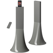 Parrot Zikmu by Philippe Starck Wireless Stereo Speakers (Pearl Grey)