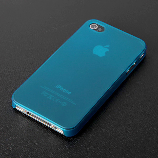 【iPhone4S/4】CAZE Zero 5(0.5mm)UltraThin Matte for iPhone 4 - Blue