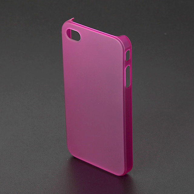 【iPhone4S/4】CAZE Zero 5(0.5mm)UltraThin Matte for iPhone 4 - Pinkサブ画像