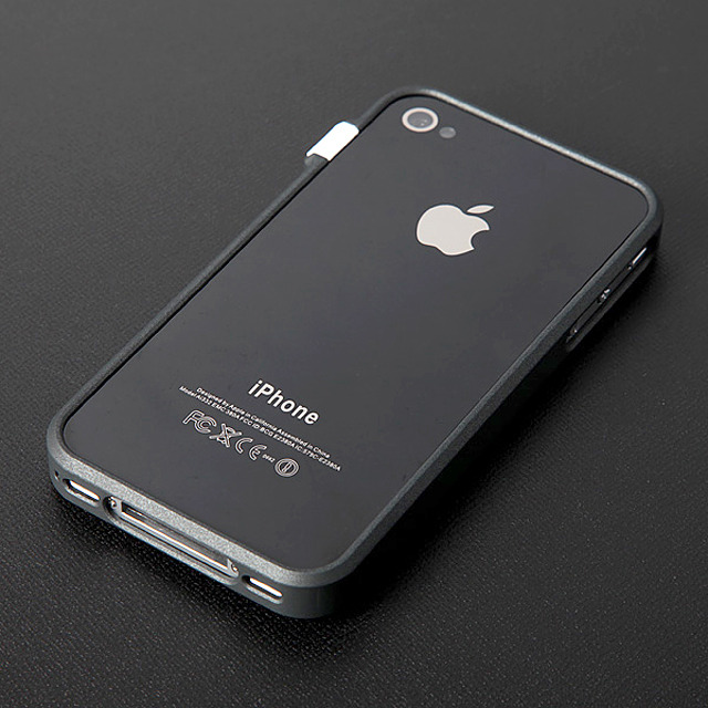 【iPhone4S/4】CAZE ThinEdge frame case for iPhone 4 Bumper - Black